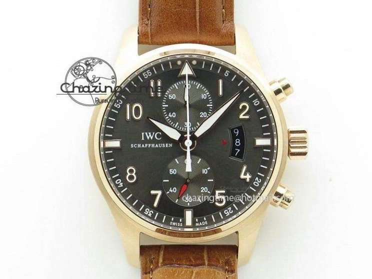 MIROTIME 0418 Efficient Mark XVIII Le Petit Prince IW327001 SS MKS 1:1 Best Edition White Dial On Leather Strap MIYOTA9015 V 7220